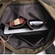 khaki personalized messenger bag