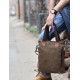 canvas personalized messenger bag