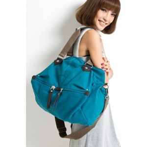 blue Fabric shoulder bag