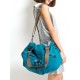 blue crossover handbag