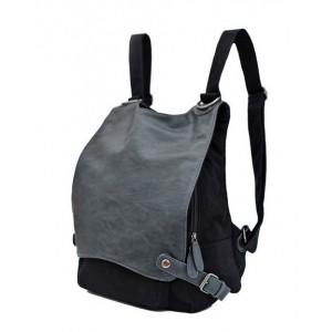 black personalized backpack