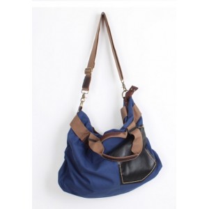 blue mens shoulder bag