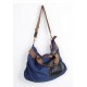 blue mens shoulder bag