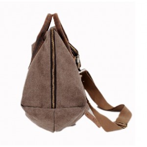 vintage canvas over the shoulder bag