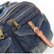 blue messenger bags women