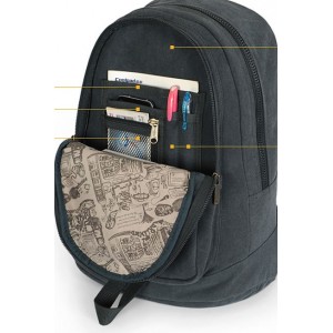 canvas european rucksack