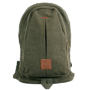 army green european canvas rucksack