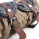 canvas modern fanny pack