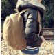 european canvas rucksack for men