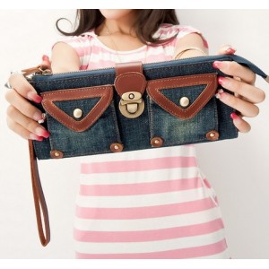 Ladies bag, wallet clutch handbag