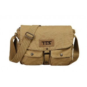 Military canvas messenger bags for men