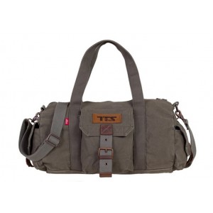 Big handbag, cotton canvas shoulder bag