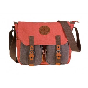 orange Ipad messenger shoulder bag