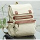 Cotton canvas backpack