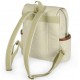 beige Cotton canvas backpack