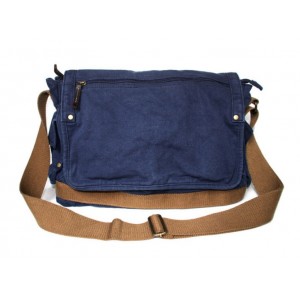 blue organizing shoulder bag