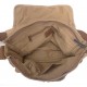 khaki organizing shoulder bag