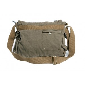 army green Over the shoulder book bag