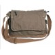 Over the shoulder book bag army green