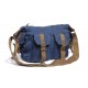 Messenger shoulder bag blue