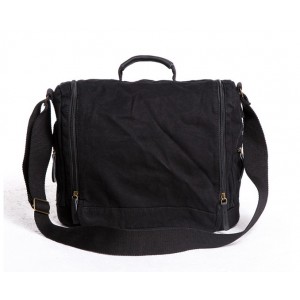black Awesome messenger bag