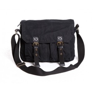 black Cross shoulder bags men