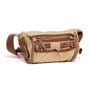 khaki fancy fanny pack