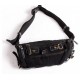 black fancy fanny pack