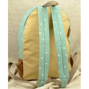 Canvas backpack purse