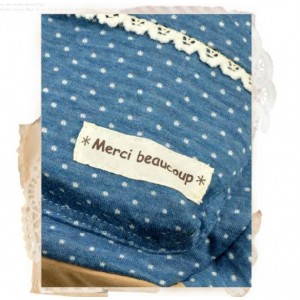 blue Polka dot backpacks