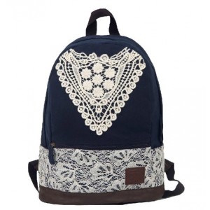 Canvas backpack for teenage girls, cute canvas backpacks for school