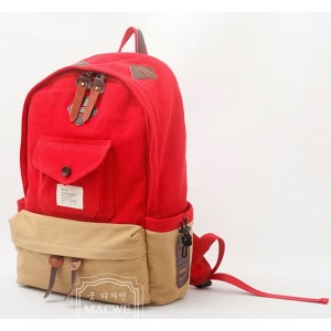 computer backpack red