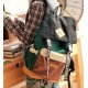 Lightweight backpacking green