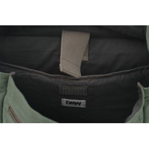 army green Canvas computer backpack for men