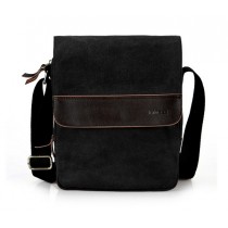 black Canvas messenger bag