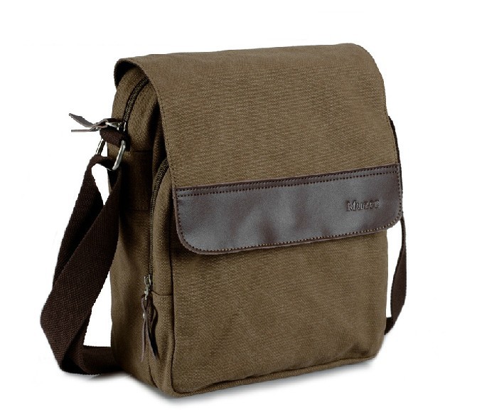 Canvas messenger bag, personalized messenger bags for men - YEPBAG