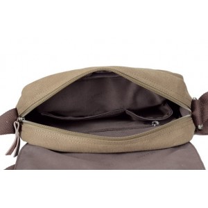 coffee Canvas messenger bag