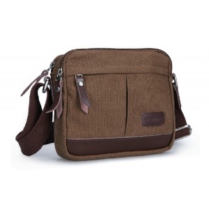 Fabric messenger bag, lightweight shoulder bag