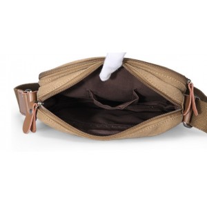 khaki lightweight shoulder bag