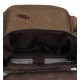 coffee vintage canvas backpack