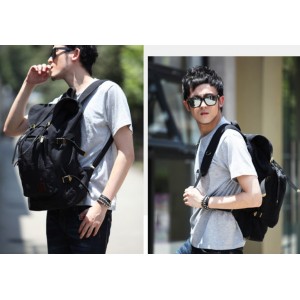 mens Canvas knapsacks backpacks