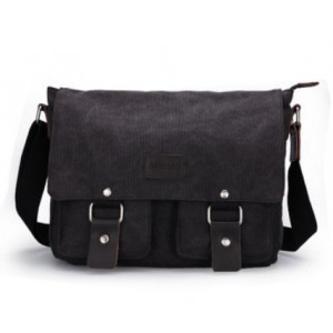 black Shoulder book bag