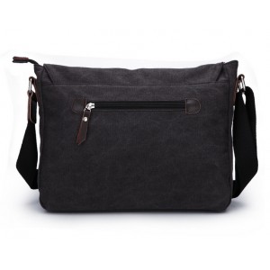 black canvas messenger bags for men