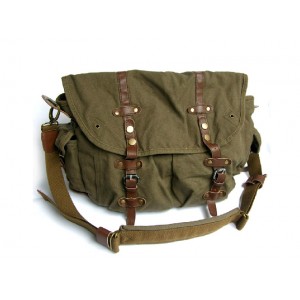 army green messenger bags for men