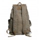 army green canvas knapsack backpack