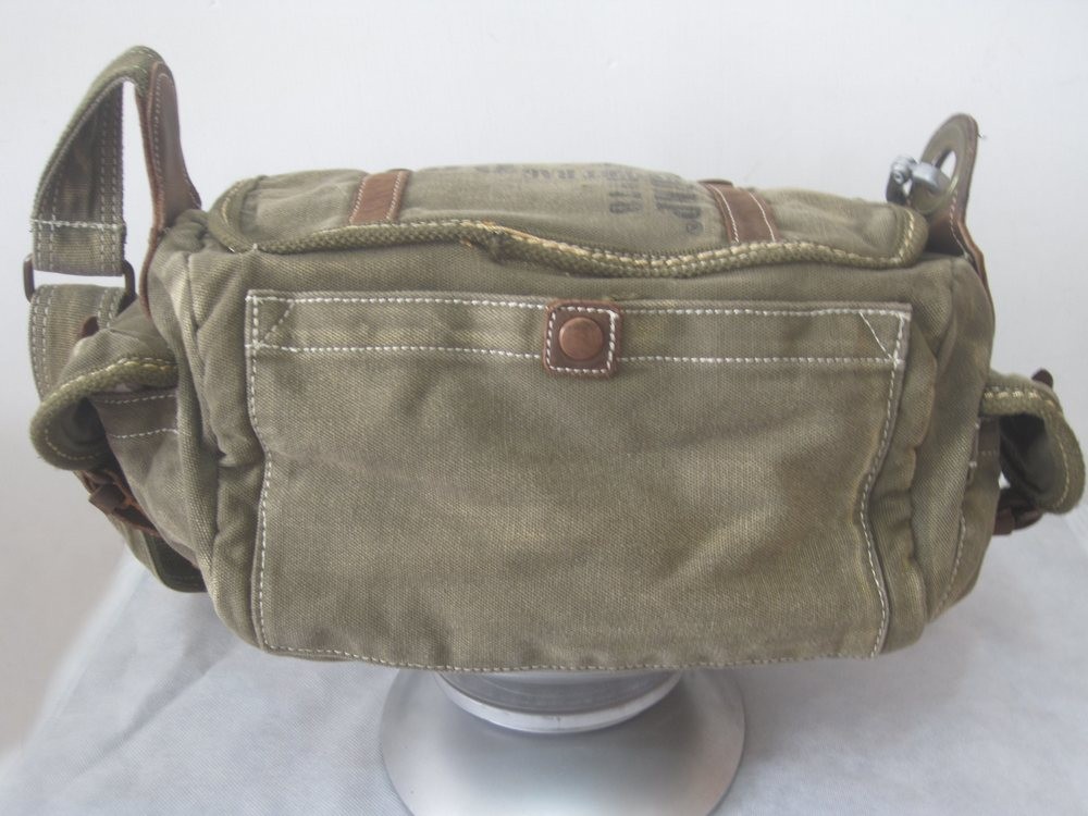 Vintage travel shoulder bags, small canvas messenger bag - YEPBAG