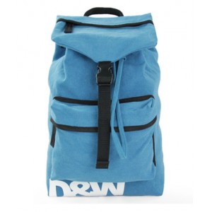 blue Canvas book bag