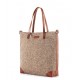 brown Canvas tote bag