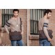 grey Messenger bags men