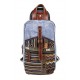 blue Single shoulder backpack